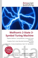 Wolframs 2-State 3-Symbol Turing Machine