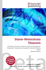 Stone–Weierstrass Theorem