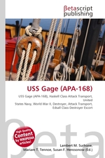 USS Gage (APA-168)