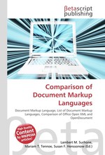 Comparison of Document Markup Languages