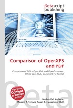 Comparison of OpenXPS and PDF