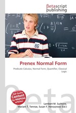 Prenex Normal Form