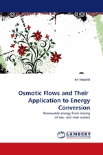 Osmotic Flows and Their Application to Energy Conversion. Renewable energy from mixing of sea- and river waters