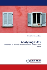 Analysing GATS. Settlement of Disputes and Implications for Education Sector