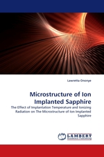 Microstructure of Ion Implanted Sapphire. The Effect of Implantation Temperature and Ionizing Radiation on The Microstructure of Ion Implanted Sapphire