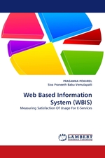 Web Based Information System (WBIS). Measuring Satisfaction Of Usage For E-Services