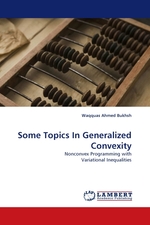 Some Topics In Generalized Convexity. Nonconvex Programming with Variational Inequalities