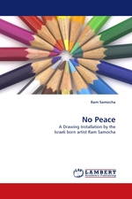 No Peace. A Drawing Installation by the Israeli born artist Ram Samocha