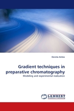 Gradient techniques in preparative chromatography. Modeling and experimental realization