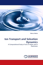 Ion Transport and Solvation Dynamics. A Computational Study of Ions in Water and in Plasticizers