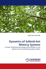 Dynamics of Salticid-Ant Mimicry Systems. A study of behavioural ecology and evolution in two genera of ant-associating jumping spiders