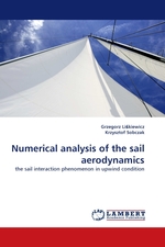 Numerical analysis of the sail aerodynamics. the sail interaction phenomenon in upwind condition