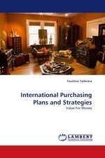 International Purchasing Plans and Strategies. Value For Money