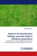 Aspects of reproductive biology and pod yield in bambara groundnut. pollen behaviour and fertilization impairment in bambara groundnut (Vigna Subterrenea (L.) Verdc)
