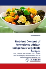 Nutrient Content of Formulated African Indigenous Vegetable Recipes. Iron, Copper and Ascorbic Acid Content and Acceptability of Formulated African Indigenous Vegetable Recipes