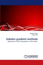 Sobolev gradient methods. Application to Pulse Propagation in Fiber Optics