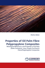 Properties of Oil Palm Fibre Polypropylene Composites. Rheological Behaviours and Properties of Oil Palm (Elaeis Guineensis, Jacq.) Empty Fruit Bunch Fibres/Polypropylene Composites