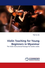 Violin Teaching for Young Beginners in Myanmar. The Violin Instructional Package for twelve weeks
