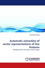 Automatic extraction of vector representations of line features. Classifying from remotely sensed images