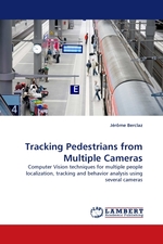 Tracking Pedestrians from Multiple Cameras. Computer Vision techniques for multiple people localization, tracking and behavior analysis using several cameras