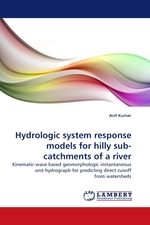 Hydrologic system response models for hilly sub-catchments of a river. Kinematic-wave based geomorphologic instantaneous unit hydrograph for predicting direct runoff from watersheds