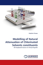 Modelling of Natural Attenuation of Chlorinated Solvents constituents. Of Emplaced Source in Virtual Aquifer