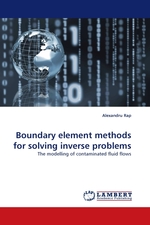 Boundary element methods for solving inverse problems. The modelling of contaminated fluid flows