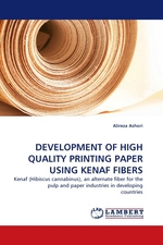 DEVELOPMENT OF HIGH QUALITY PRINTING PAPER USING KENAF FIBERS. Kenaf (Hibiscus cannabinus), an alternate fiber for the pulp and paper industries in developing countries