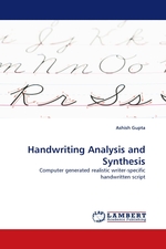 Handwriting Analysis and Synthesis. Computer generated realistic writer-specific handwritten script