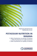 POTASSIUM NUTRITION IN BANANA. 1. Role of potassium on growth of banana 2. Role of potassium on yield of banana 3. Role of potassium on quality of banana