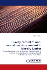 Quality control of non-normal moisture content in kiln-dry lumber. Practical procedures for determining the distribution of moisture content and constructing specialized control charts for log-normal data