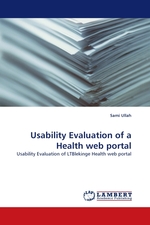 Usability Evaluation of a Health web portal. Usability Evaluation of LTBlekinge Health web portal