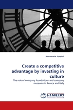 Create a competitive advantage by investing in culture. The role of company foundations and company museums in France and Italy