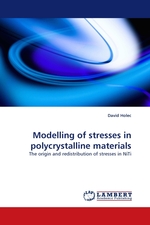Modelling of stresses in polycrystalline materials. The origin and redistribution of stresses in NiTi