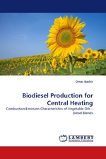 Biodiesel Production for Central Heating. Combustion/Emission Characteristics of Vegetable Oils – Diesel Blends