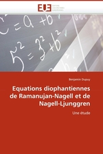Equations diophantiennes de Ramanujan-Nagell et de Nagell-Ljunggren. Une ?tude