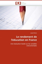 Le rendement de l?ducation en France. Une ?valuation bas?e sur les variables instrumentales