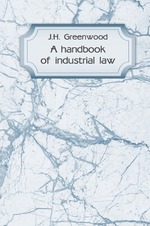 A handbook of industrial law