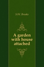 A garden with house attached