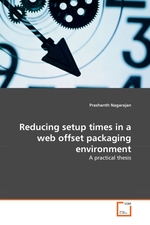 Reducing setup times in a web offset packaging environment. A practical thesis