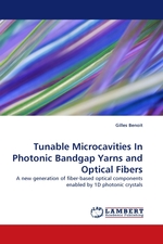 Tunable Microcavities In Photonic Bandgap Yarns and Optical Fibers. A new generation of fiber-based optical components enabled by 1D photonic crystals