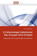 2-Cohomologie Galoisienne Des Groupes Semi-Simples. Applications de la Cohomologie non abelienne