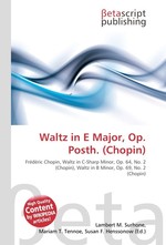 Waltz in E Major, Op. Posth. (Chopin)