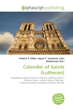 Calendar of Saints (Lutheran)