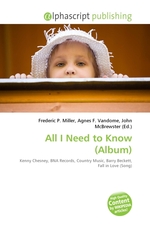 All I Need to Know (Album)