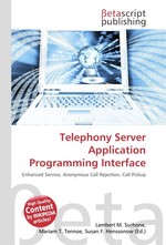 Telephony Server Application Programming Interface