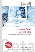 X Logical Font Description