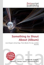 Something to Shout About (Album)