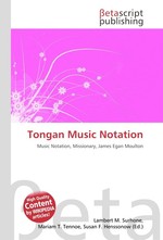 Tongan Music Notation