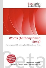 Words (Anthony David Song)